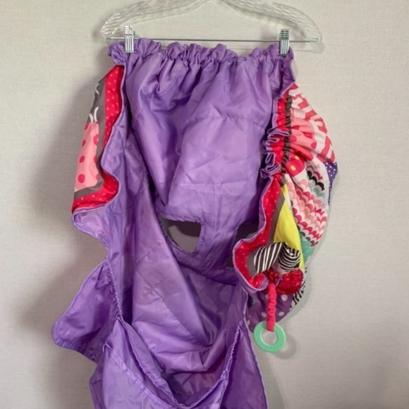 Infantico | Pink Shopping Cart & Highchair Cover Soft/Germ Protection - Picture 4 of 9